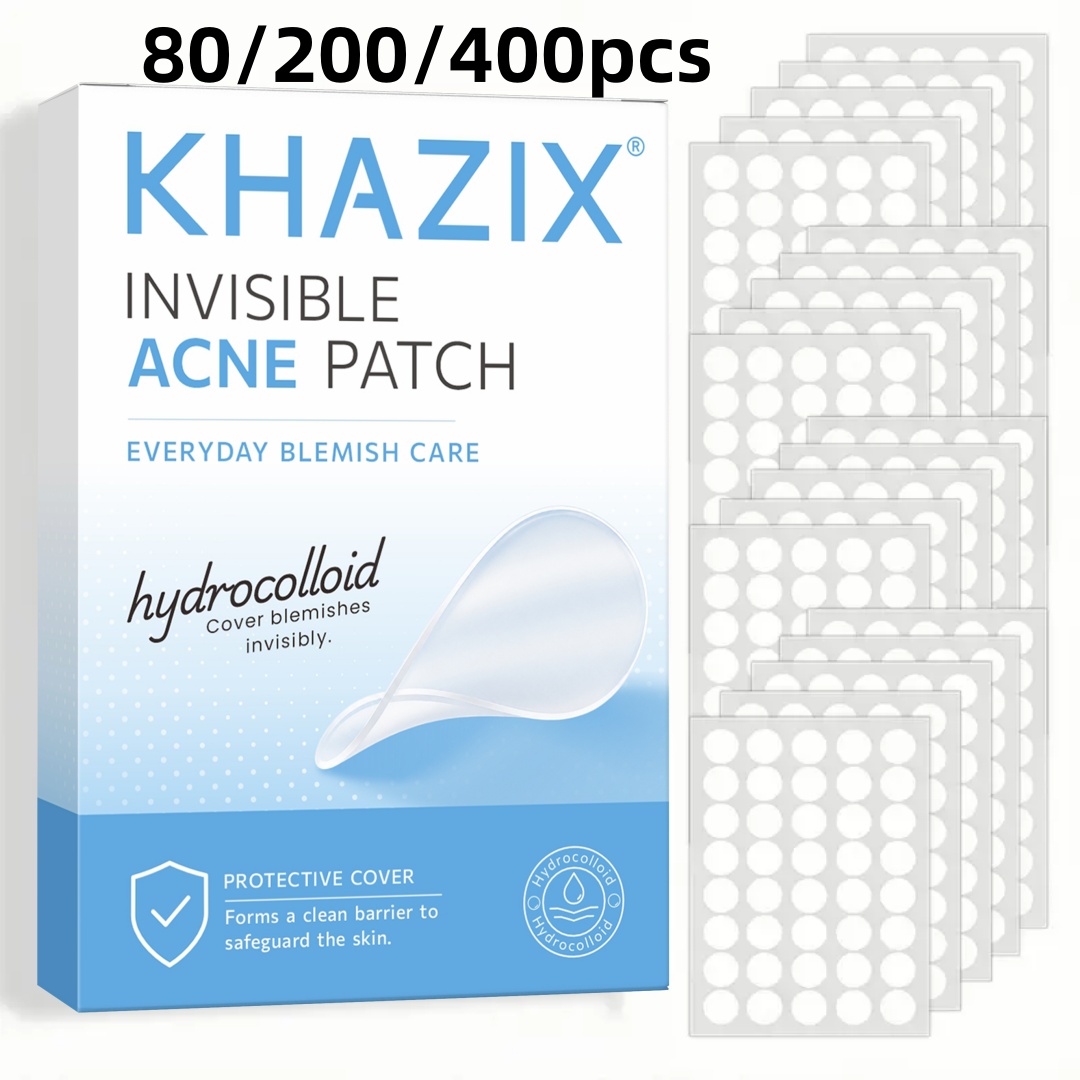 Face Moisturizer - KHAZIX 80/200/400PCS Hydrocolloïde puistpleisters, onzichtbare puistbedekkers,