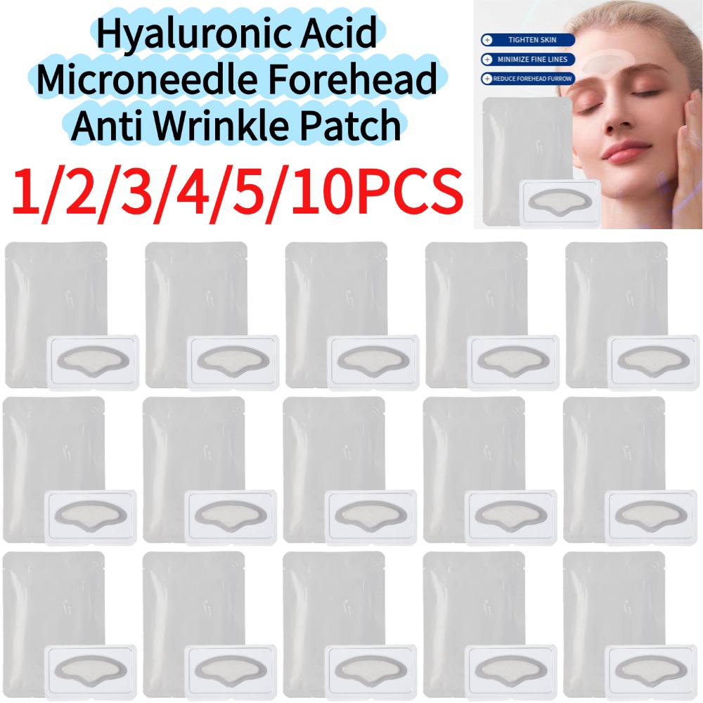 Night Cream - 1/2/3/4/5/10PCS Hyaluronzuur Microneedle Voorhoofd Anti Rimpel