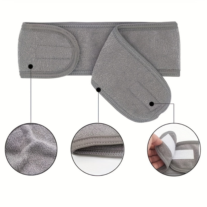 Cleanser Face - Verstelbare brede hoofdband voor dames -