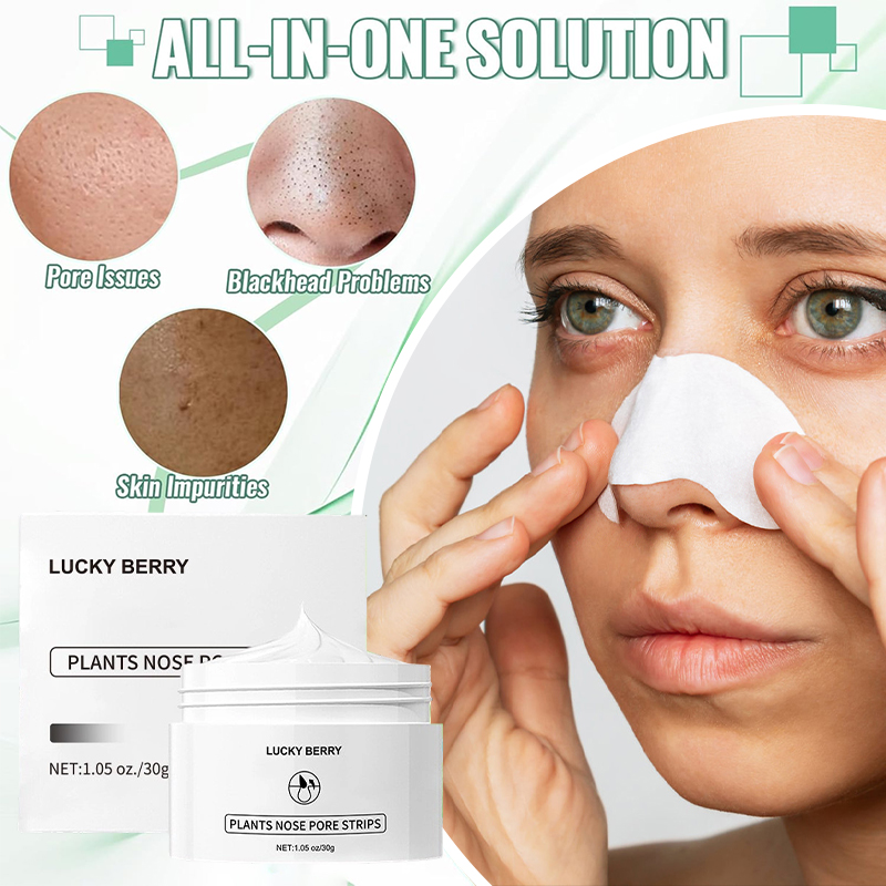 Face Mask Skincare - Witte Klei Diep Reinigend Neusmasker –