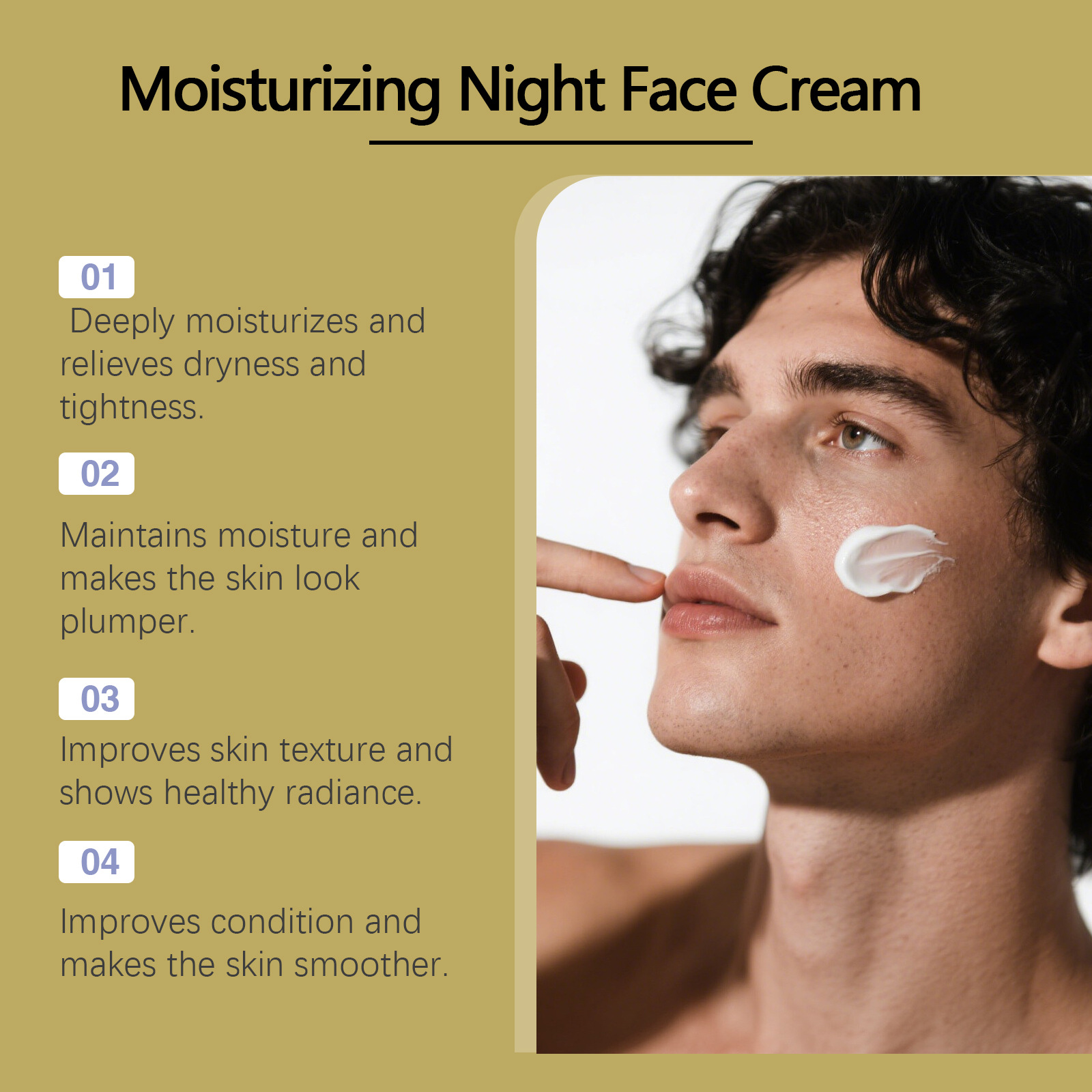 Huidcrème voor mannen voor een - Night Cream recensie en prijs