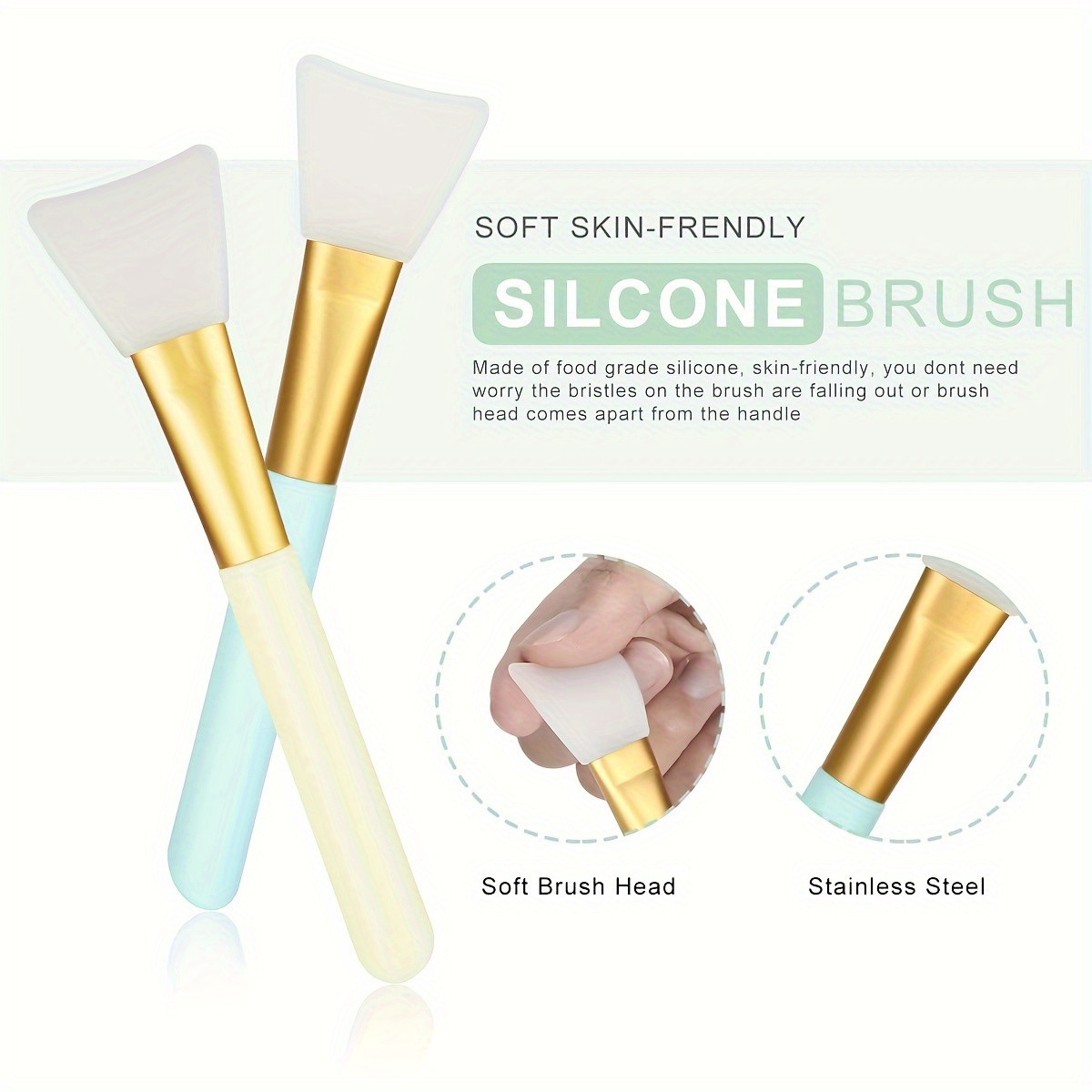 5-delige siliconen set voor ge - Face Mask Skincare recensie en prijs
