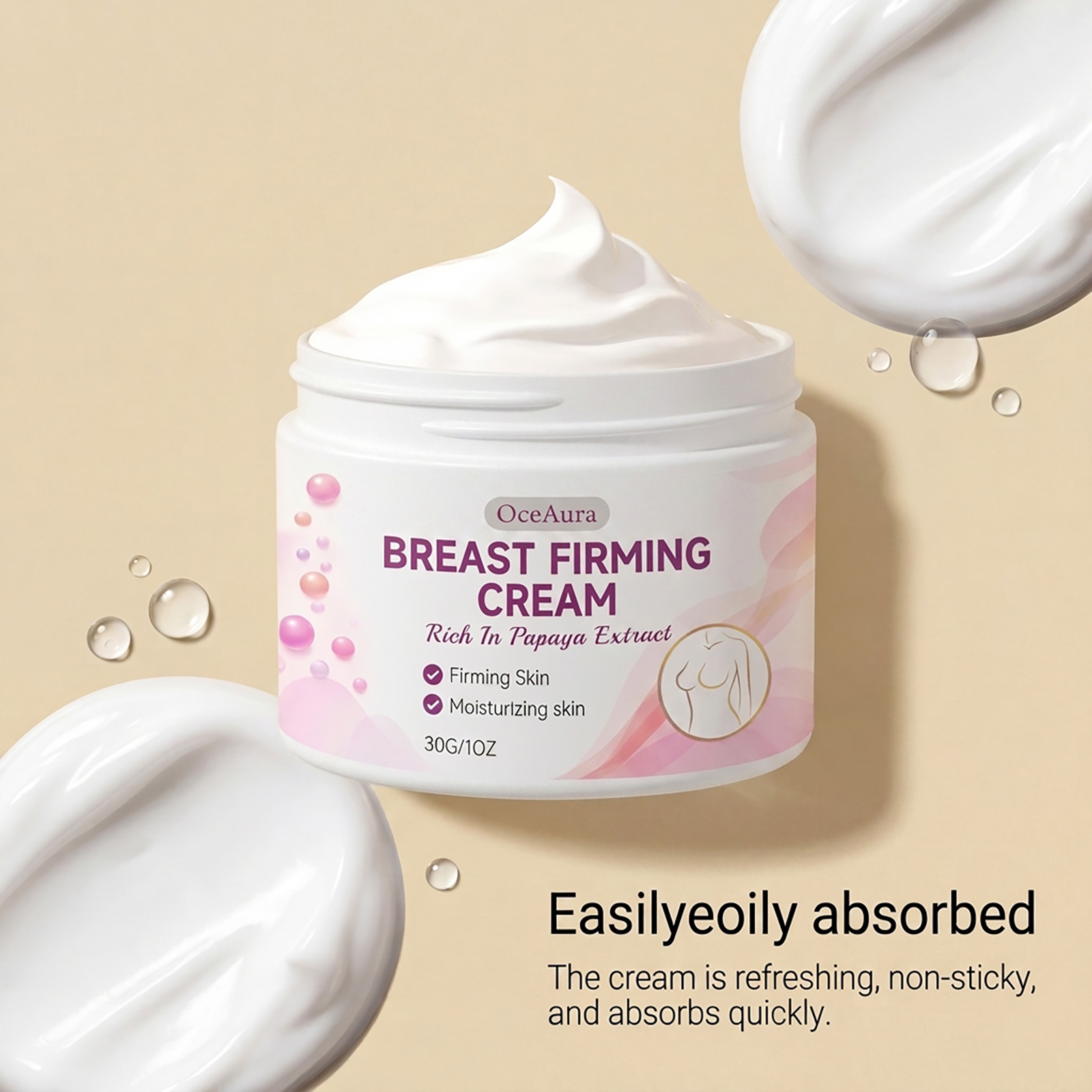 Borstverstevigende crème voor  - Body Lotion recensie en prijs